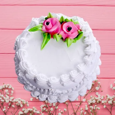 Vanilla Round Cake - Image 1