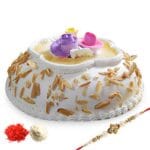 Italian Almond Cake with Rakhi 1 kg
