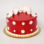 Bow & Dot Fondant Cake Class 1.5 KG