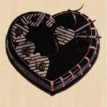 Heart Shaped Chocolate Truffle Cake 1 Kg