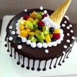 Ice Cream Cone Cake