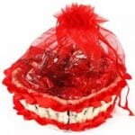 Valentine Gifts- Heart Basket with Chocolates
