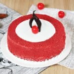 Cherry Red Velvet Cake 0.5 kg