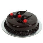 New Year Choco Cake
