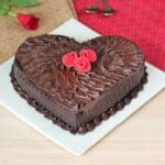 Heart Shape Chocolicious Cake 1Kg