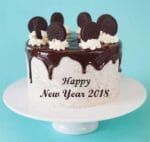 New Year Oreo Cake