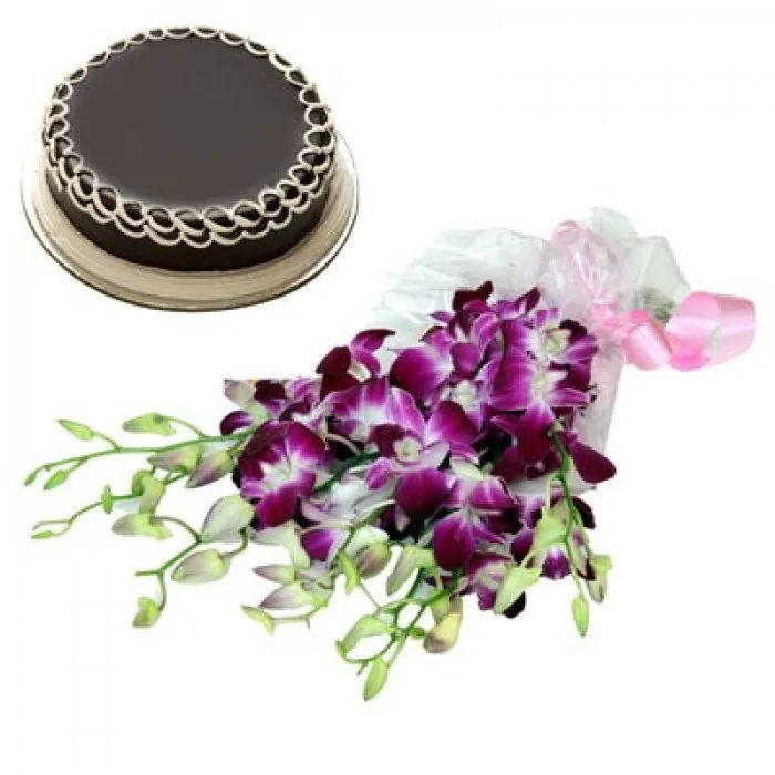 Exotic Orchids N Cake - Image 1