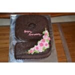 Number Shape Cake