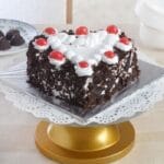 Heart Black Forest Cake 0.5