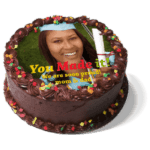 Chocolate Photo Print Cake 1 kg