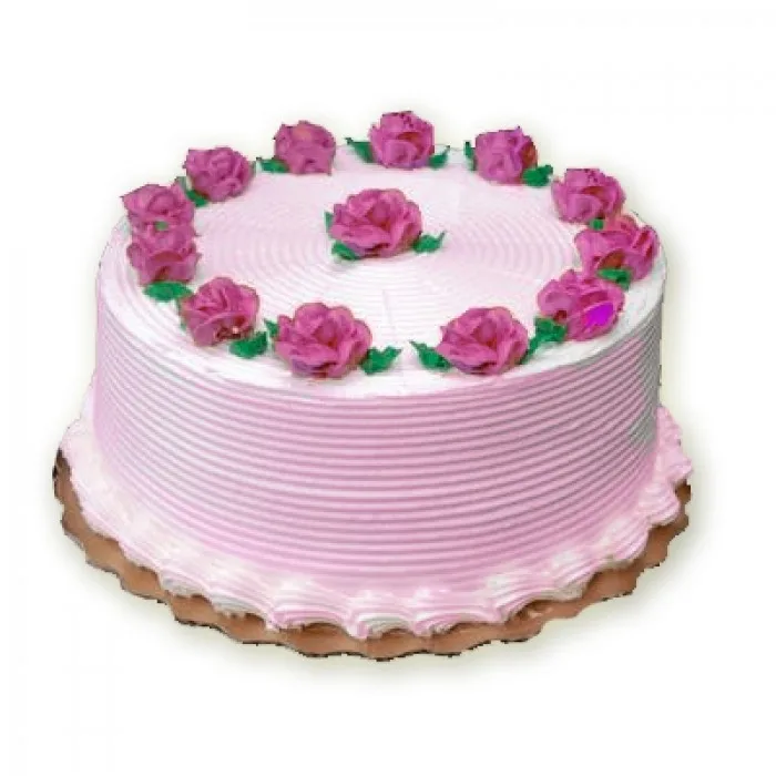 Delicious Strawberry Cake 1 KG - Image 1