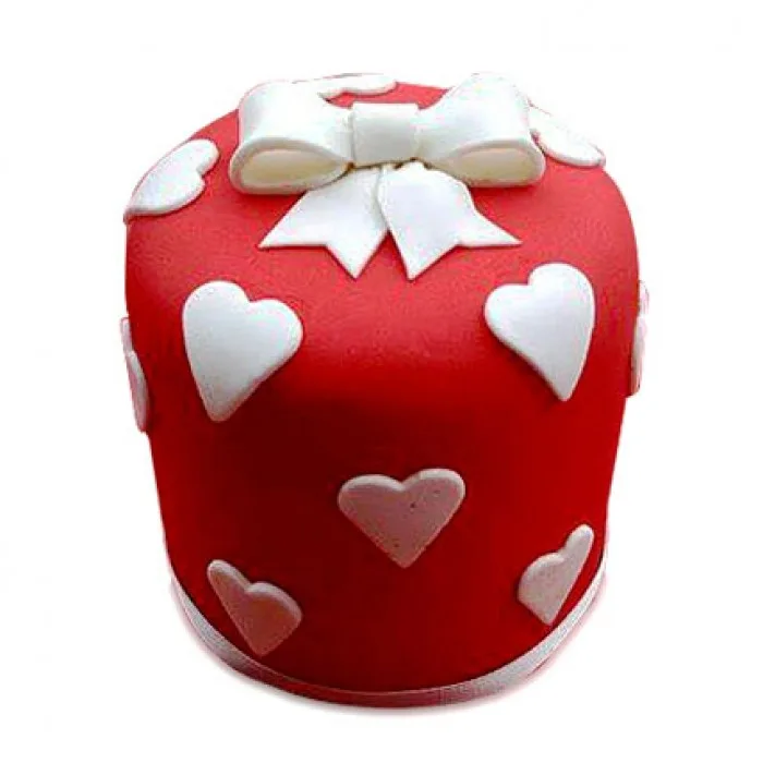 Heart Gift Cake 1 KG - Image 1