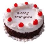 Blackforest New Year Cake