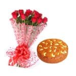 Christmas Cake Roses