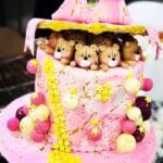 Strawberry Fondant Cake