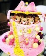 Strawberry Fondant Cake